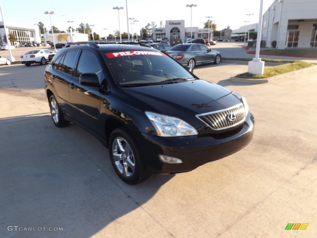 2007 RX 350 - Black Forest Pearl / Ivory photo #7