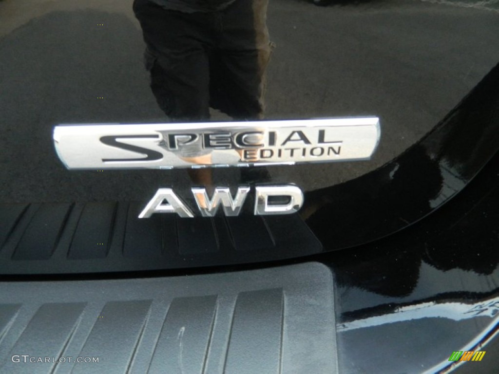 2012 Rogue S Special Edition AWD - Super Black / Black photo #5
