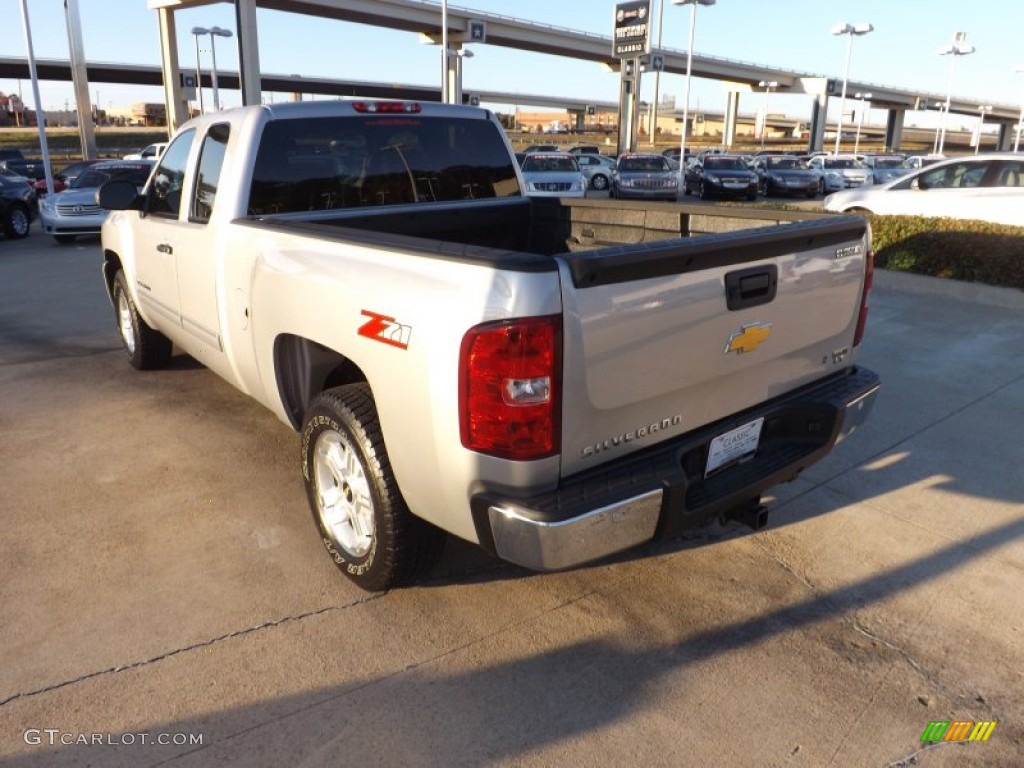 2010 Silverado 1500 LT Extended Cab - Sheer Silver Metallic / Ebony photo #3