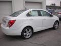 2013 Summit White Chevrolet Sonic LTZ Sedan  photo #7