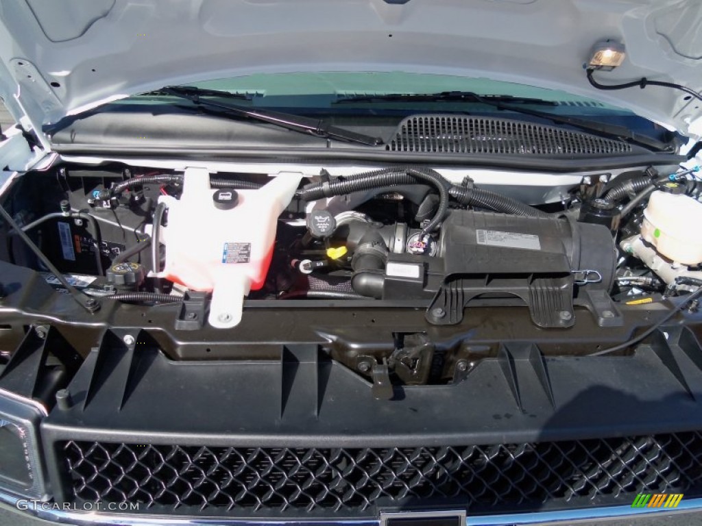 2013 Chevrolet Express 2500 Cargo Van 4.8 Liter Flex-Fuel OHV 16-Valve VVT V8 Engine Photo #73293234
