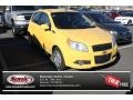 2009 Summer Yellow Chevrolet Aveo Aveo5 LT  photo #1