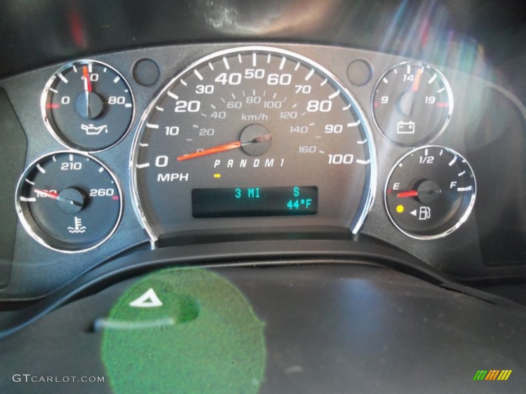 2013 Chevrolet Express 2500 Cargo Van Gauges Photo #73293399