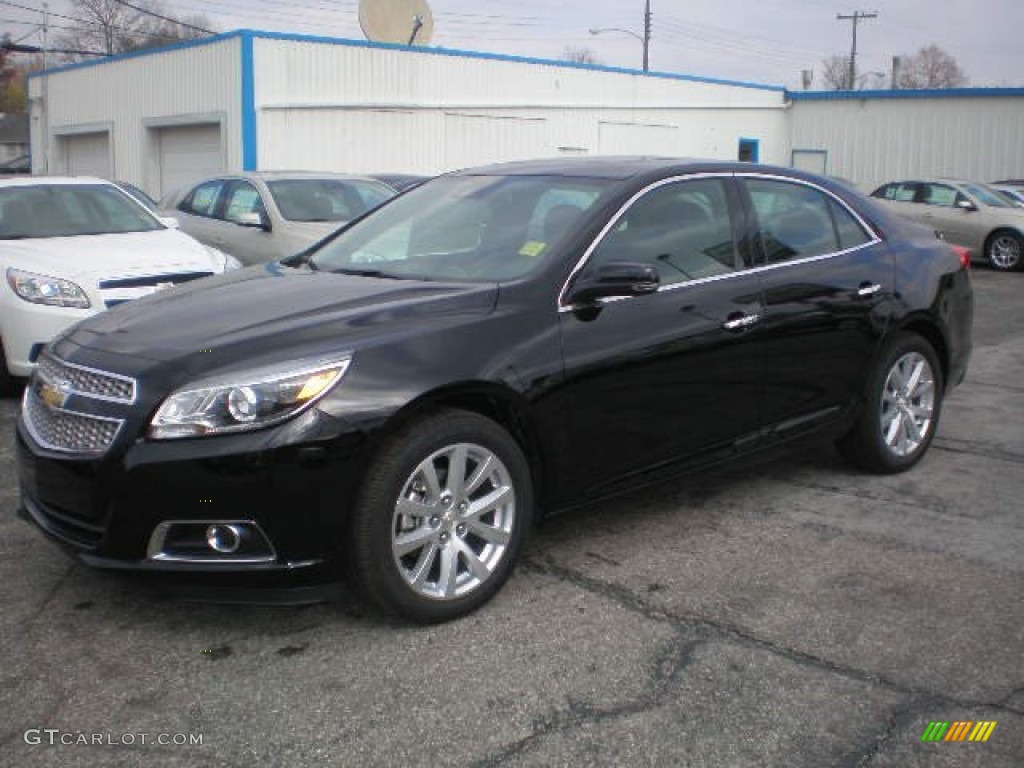 2013 Malibu LTZ - Black / Jet Black photo #1