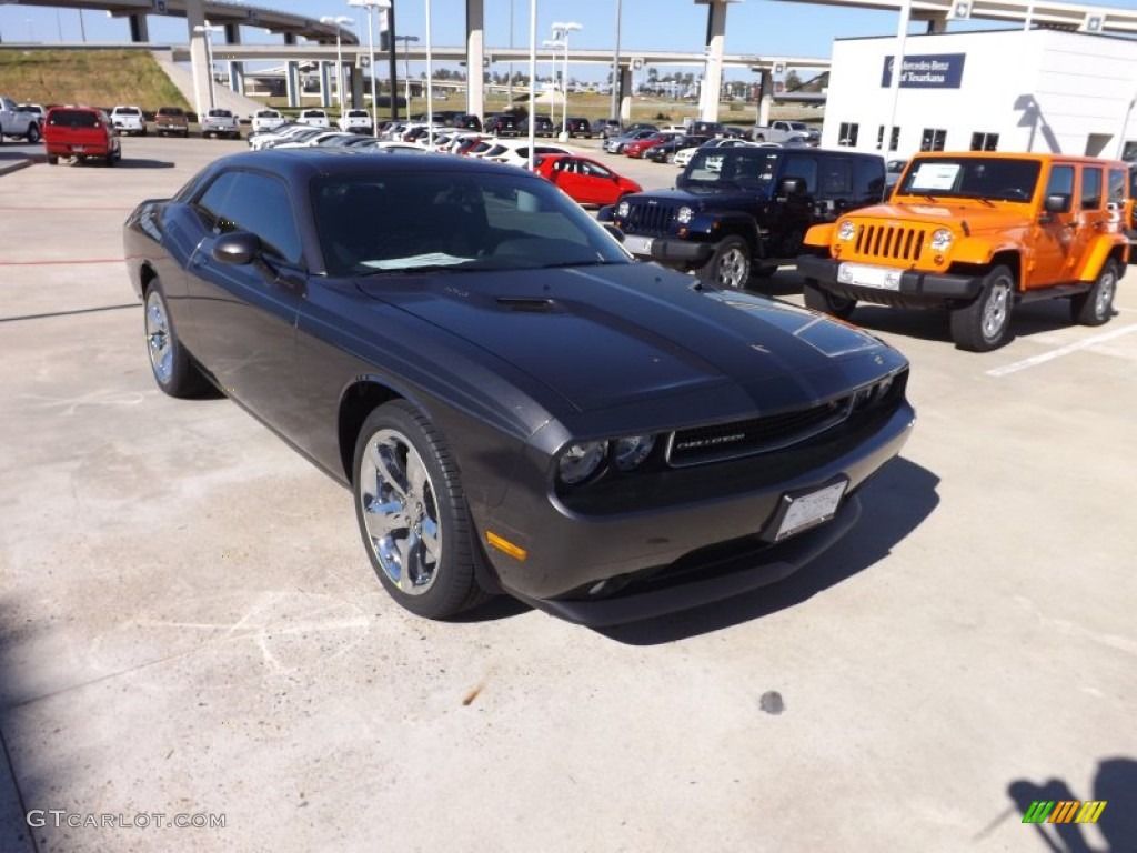 2013 Challenger R/T - Granite Crystal Metallic / Dark Slate Gray photo #7