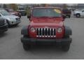 2008 Flame Red Jeep Wrangler X 4x4 Right Hand Drive  photo #5