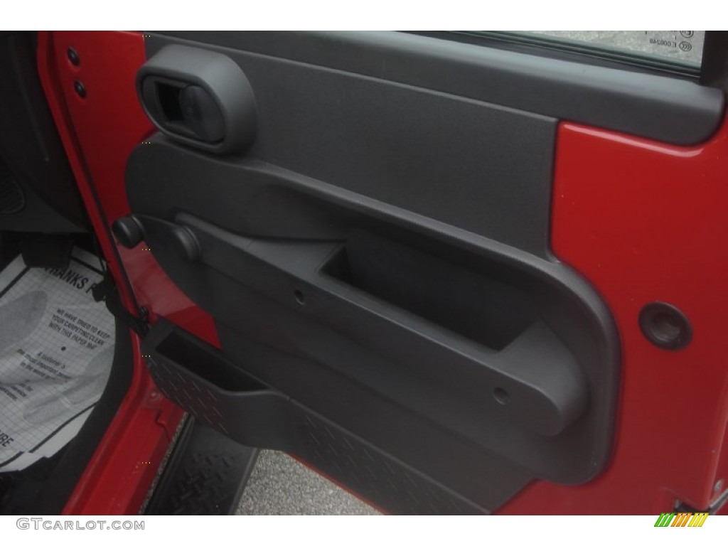2008 Wrangler X 4x4 Right Hand Drive - Flame Red / Dark Slate Gray/Medium Slate Gray photo #15