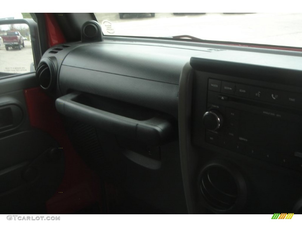 2008 Wrangler X 4x4 Right Hand Drive - Flame Red / Dark Slate Gray/Medium Slate Gray photo #22