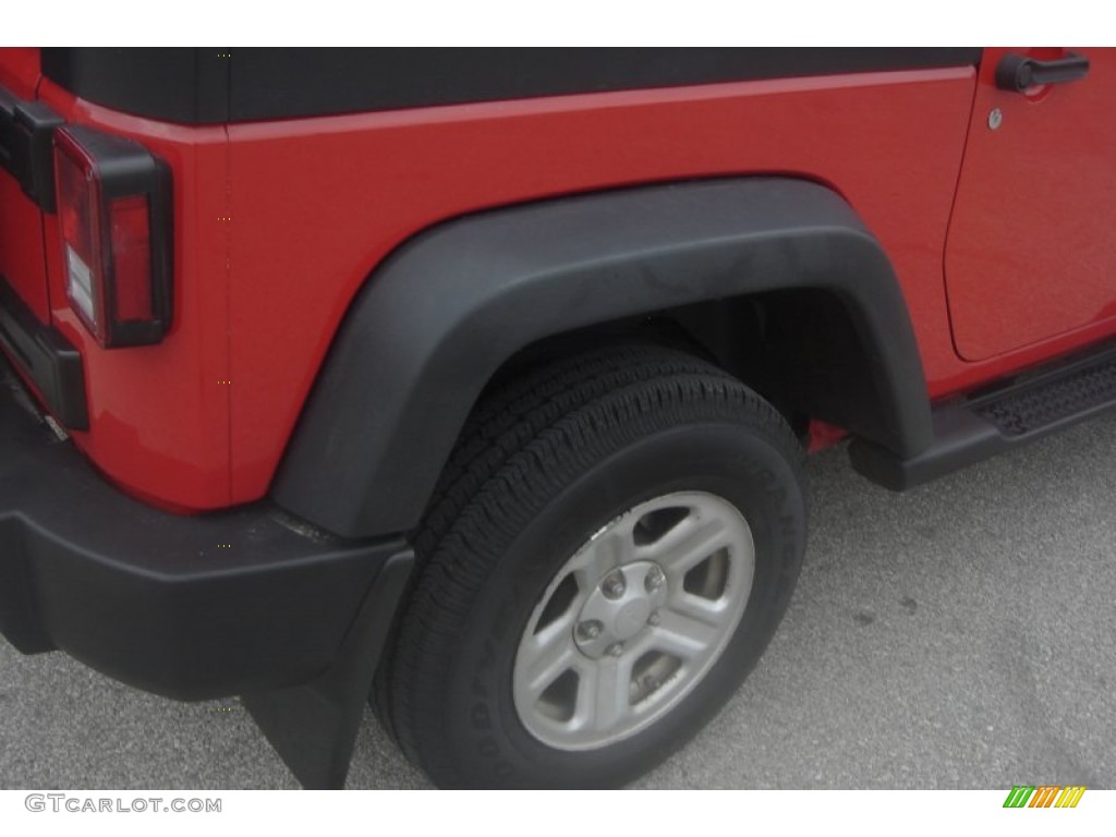 2008 Wrangler X 4x4 Right Hand Drive - Flame Red / Dark Slate Gray/Medium Slate Gray photo #31