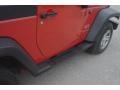 2008 Flame Red Jeep Wrangler X 4x4 Right Hand Drive  photo #32