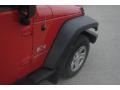 2008 Flame Red Jeep Wrangler X 4x4 Right Hand Drive  photo #33