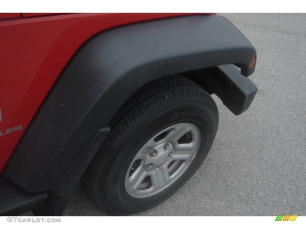 2008 Wrangler X 4x4 Right Hand Drive - Flame Red / Dark Slate Gray/Medium Slate Gray photo #34