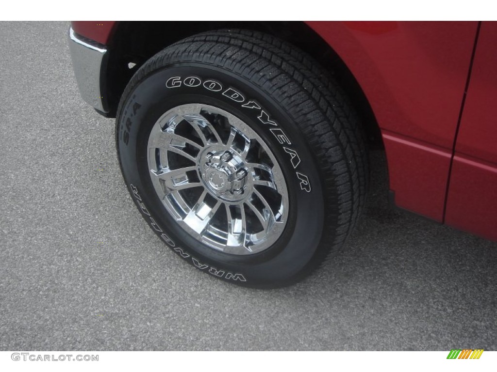 2011 Ford F150 XLT SuperCrew 4x4 Custom Wheels Photo #73295880
