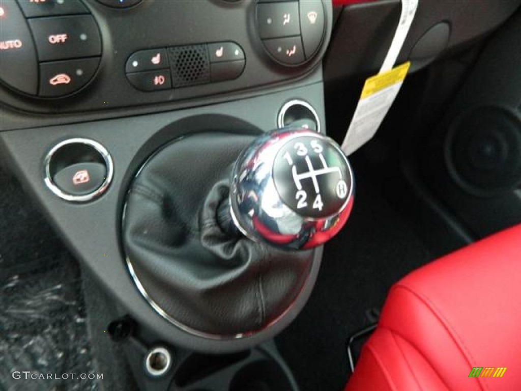 2013 Fiat 500 Sport 5 Speed Manual Transmission Photo #73296317