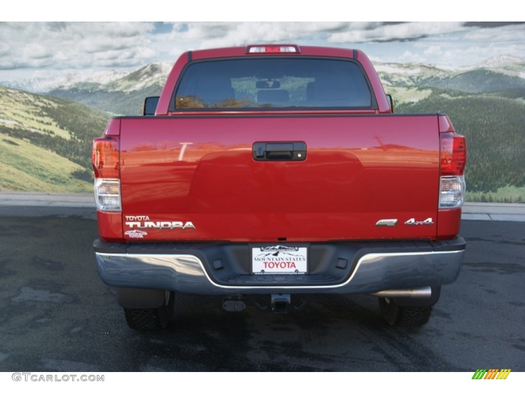 2013 Tundra SR5 CrewMax 4x4 - Barcelona Red Metallic / Graphite photo #4