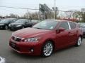 2012 Matador Red Mica Lexus CT 200h Hybrid Premium  photo #3