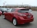 2012 Matador Red Mica Lexus CT 200h Hybrid Premium  photo #4