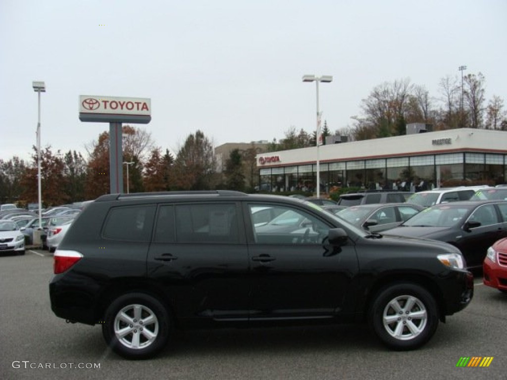 2010 Highlander SE 4WD - Black / Ash photo #1