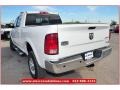 2012 Bright White Dodge Ram 2500 HD Laramie Longhorn Crew Cab 4x4  photo #4