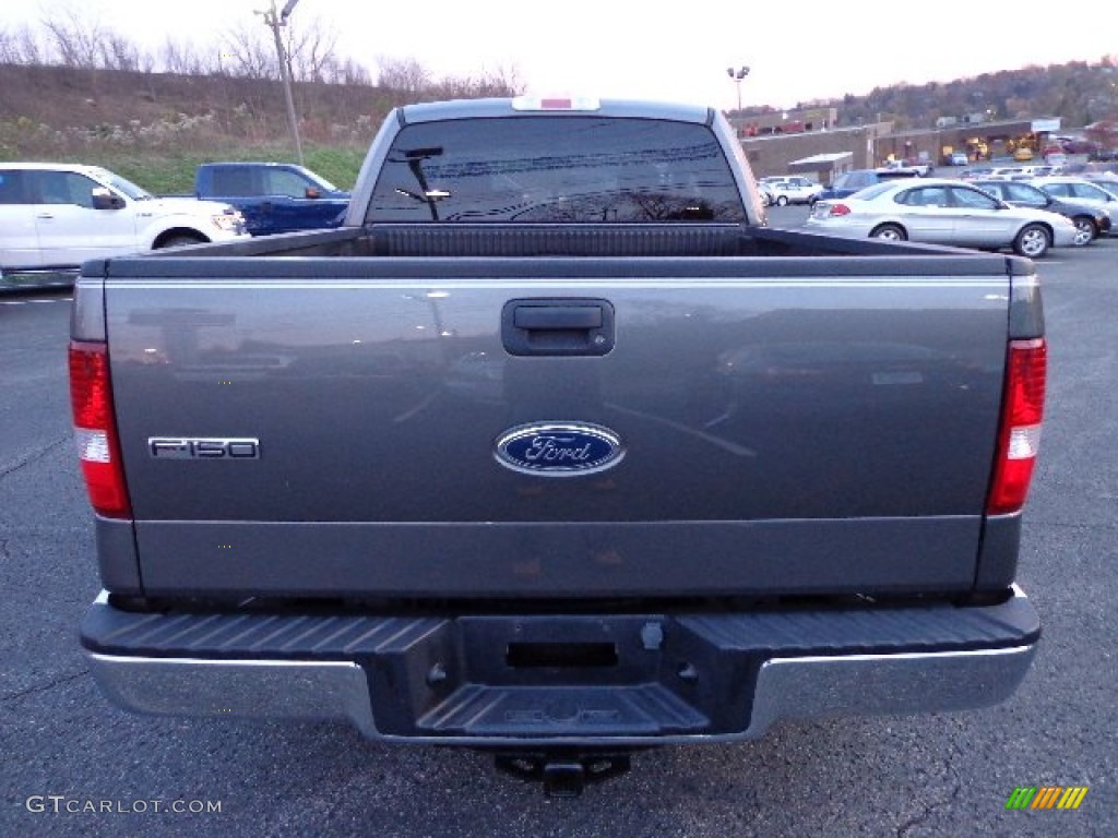 2004 F150 XLT SuperCab - Dark Shadow Grey Metallic / Medium/Dark Flint photo #3