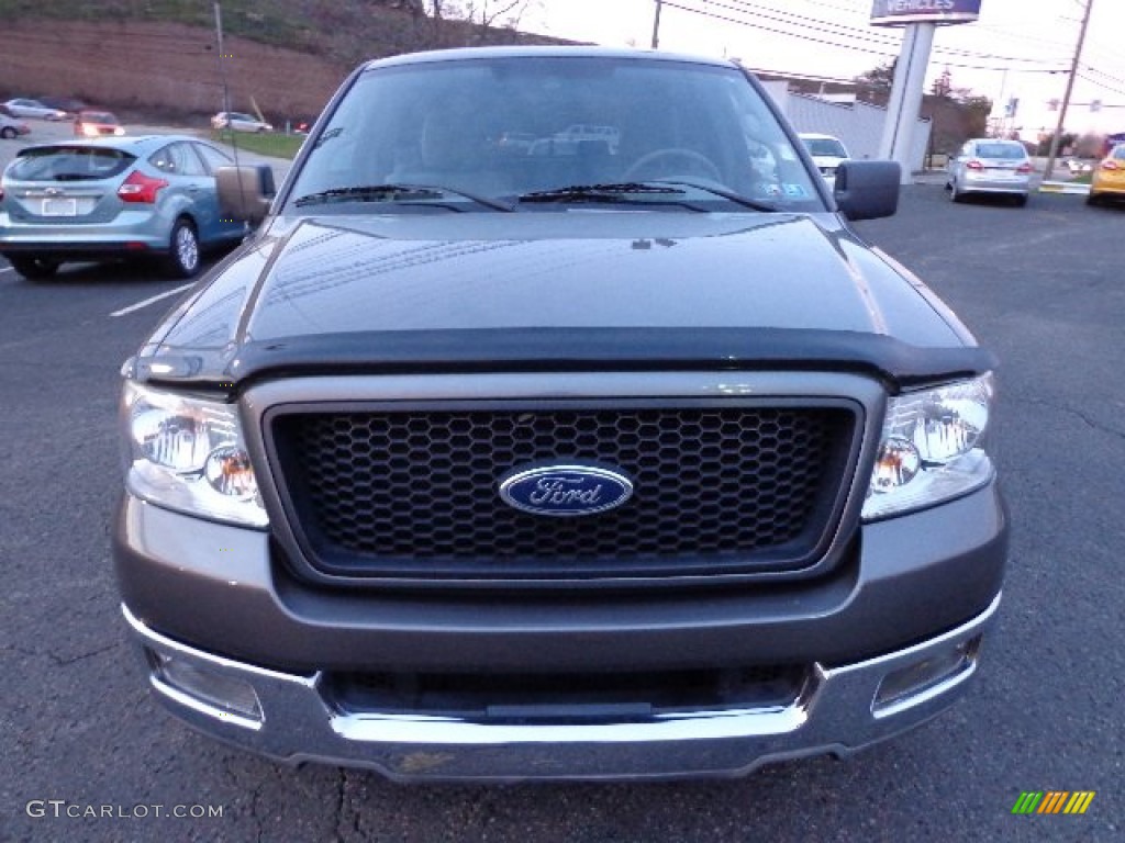 2004 F150 XLT SuperCab - Dark Shadow Grey Metallic / Medium/Dark Flint photo #6
