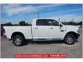 2012 Bright White Dodge Ram 2500 HD Laramie Longhorn Crew Cab 4x4  photo #10