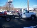 2013 Summit White Chevrolet Silverado 3500HD WT Regular Cab 4x4 Dually Chassis  photo #4