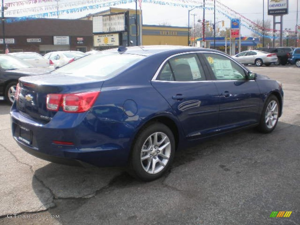 2013 Malibu LT - Blue Topaz Metallic / Jet Black/Titanium photo #7