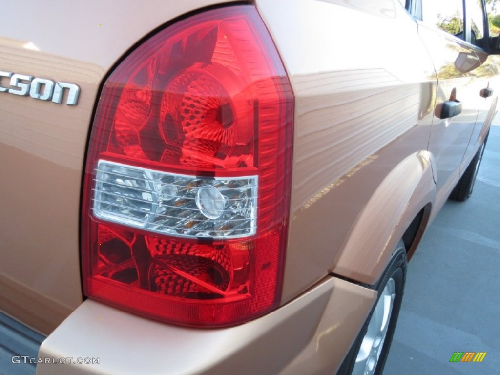 2007 Tucson GLS - Brilliant Copper Metallic / Beige photo #17