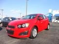 2012 Victory Red Chevrolet Sonic LT Hatch  photo #2