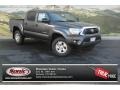 2013 Magnetic Gray Metallic Toyota Tacoma V6 SR5 Double Cab 4x4  photo #1