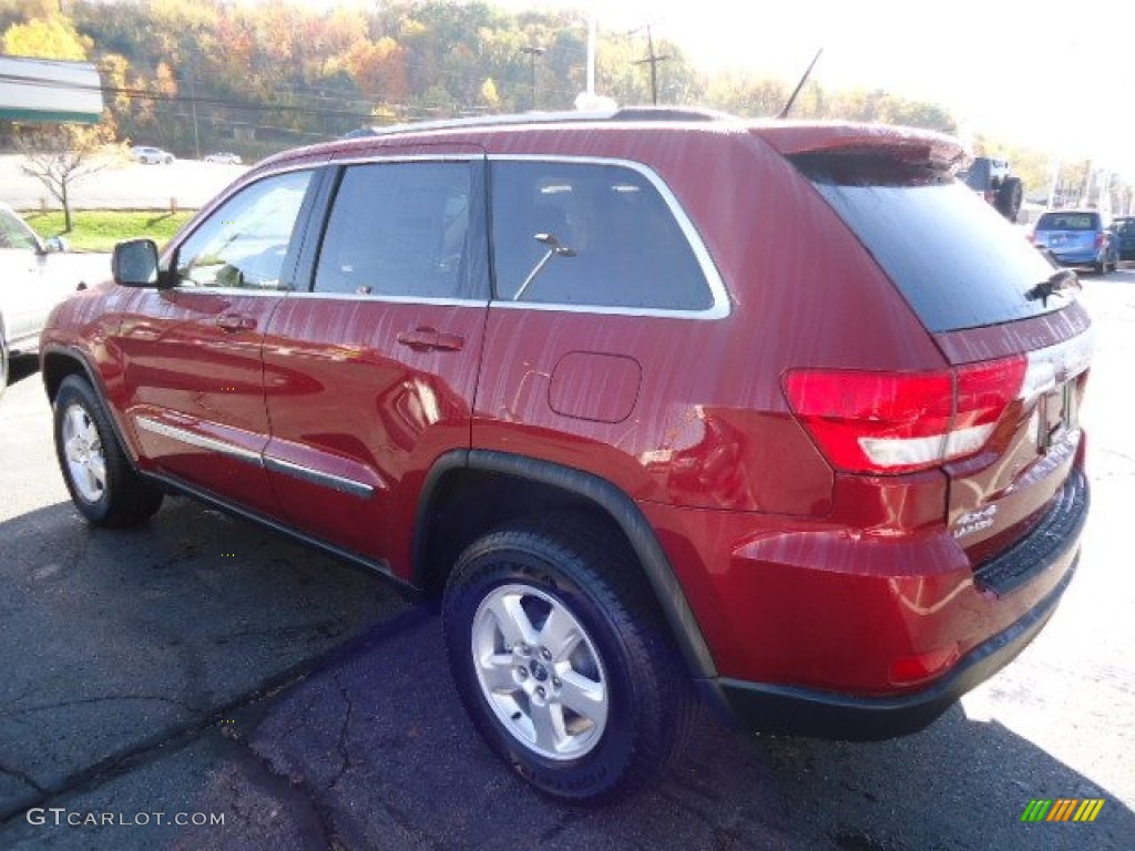 2013 Grand Cherokee Laredo 4x4 - Deep Cherry Red Crystal Pearl / Dark Graystone/Medium Graystone photo #2