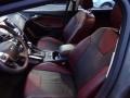 Tuscany Red Leather Front Seat Photo for 2012 Ford Focus #73299280