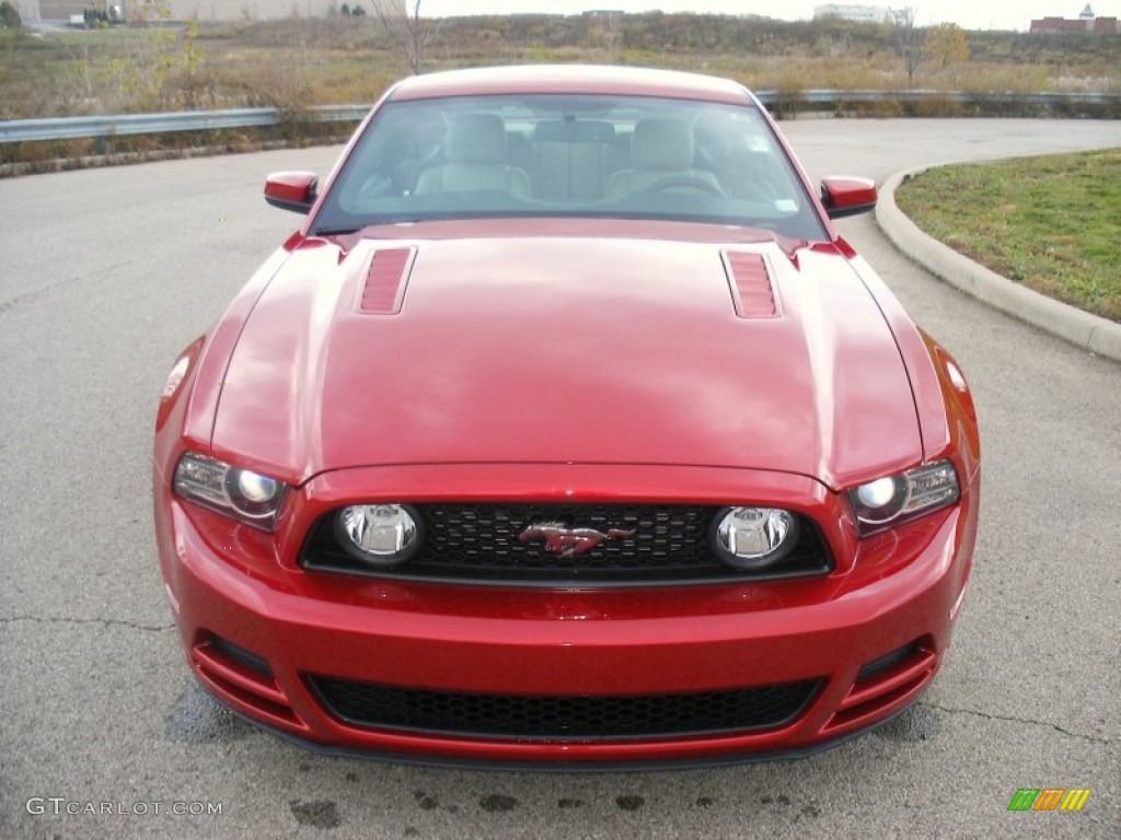 Red Candy Metallic 2013 Ford Mustang GT Premium Coupe Exterior Photo #73301793