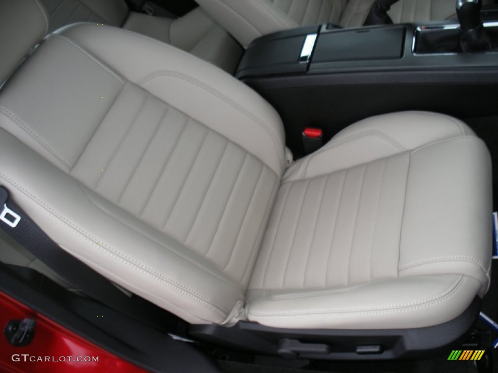 2013 Mustang GT Premium Coupe - Red Candy Metallic / Stone photo #15
