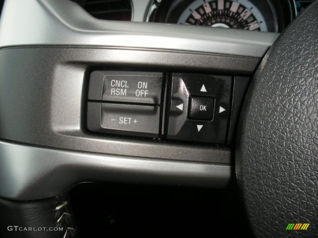 2013 Mustang GT Premium Coupe - Red Candy Metallic / Stone photo #20