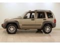 Light Khaki Metallic 2004 Jeep Liberty Sport 4x4 Exterior