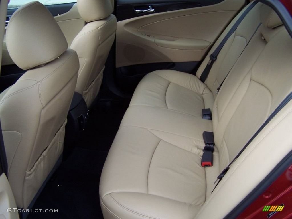 2011 Sonata Limited - Venetian Red / Camel photo #16