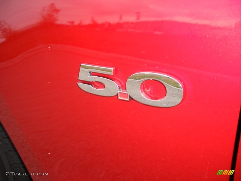 2013 Mustang GT Premium Coupe - Red Candy Metallic / Stone photo #39