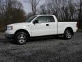 2005 Oxford White Ford F150 XLT SuperCab 4x4  photo #2