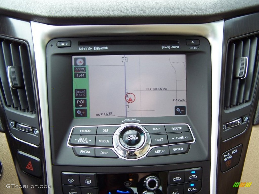 2011 Sonata Limited - Venetian Red / Camel photo #22