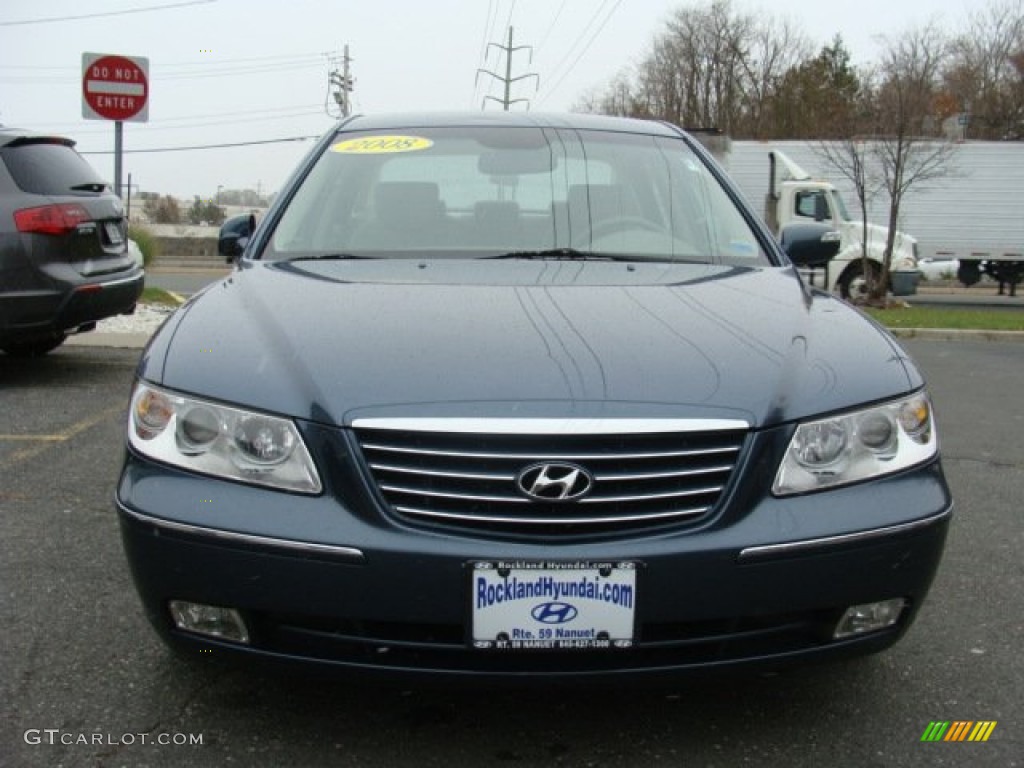 2008 Azera Limited - Venetian Blue / Beige photo #2