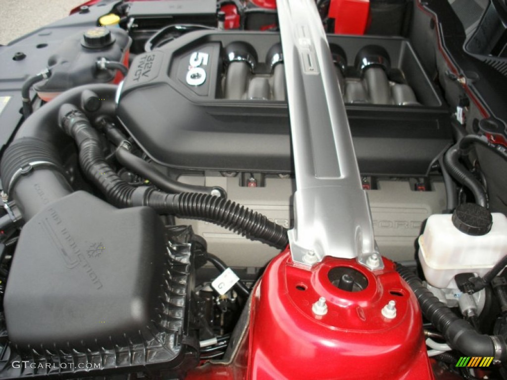 2013 Ford Mustang GT Premium Coupe 5.0 Liter DOHC 32-Valve Ti-VCT V8 Engine Photo #73302750
