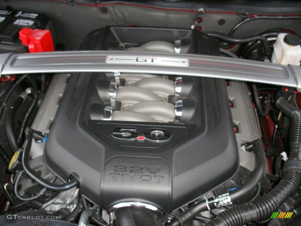 2013 Ford Mustang GT Premium Coupe 5.0 Liter DOHC 32-Valve Ti-VCT V8 Engine Photo #73302773