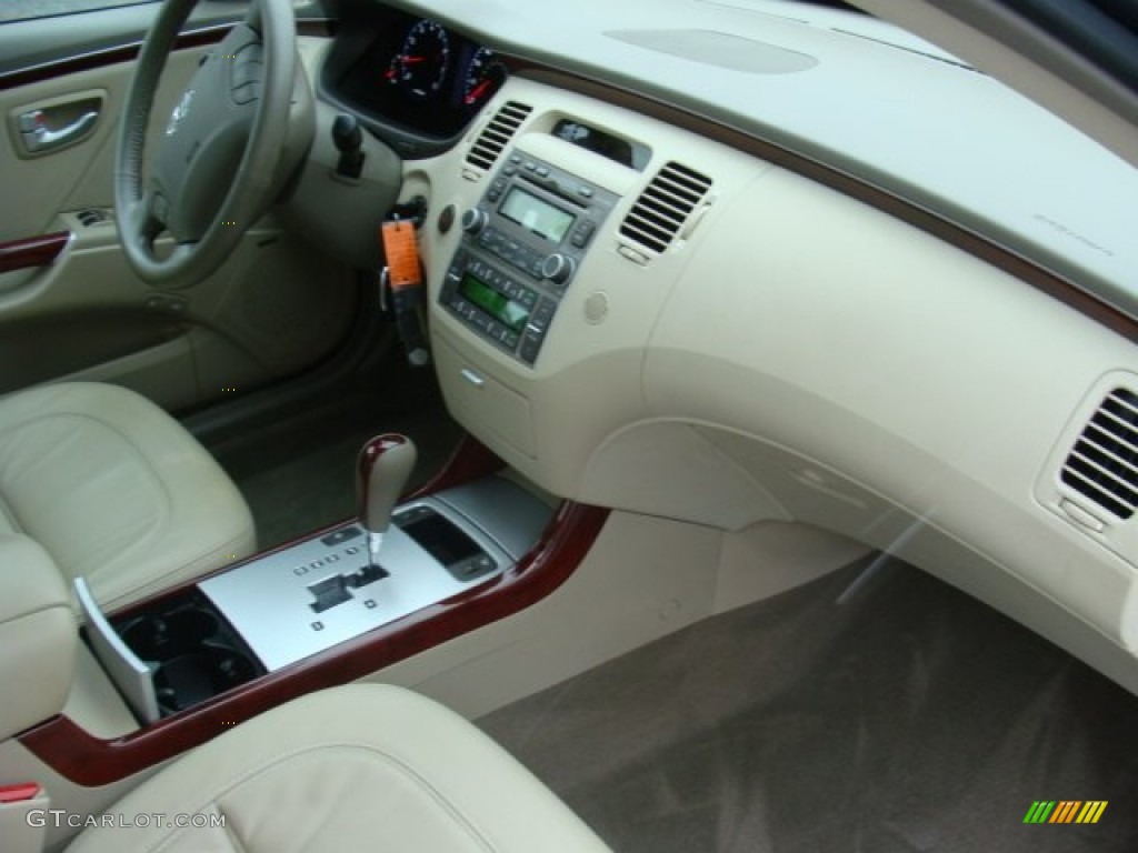 2008 Azera Limited - Venetian Blue / Beige photo #24