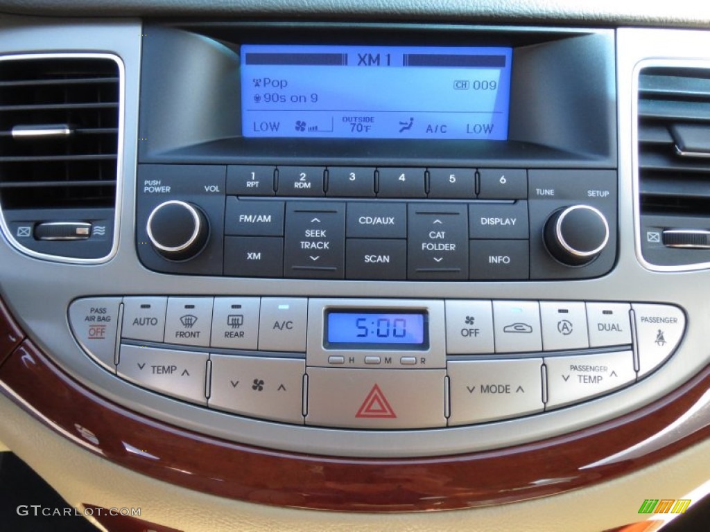 2013 Hyundai Genesis 3.8 Sedan Controls Photo #73303539
