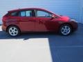 2013 Ruby Red Ford Focus SE Hatchback  photo #2