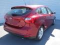 2013 Ruby Red Ford Focus SE Hatchback  photo #3