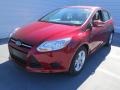 2013 Ruby Red Ford Focus SE Hatchback  photo #6