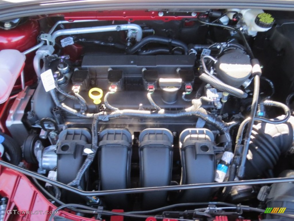 2013 Focus SE Hatchback - Ruby Red / Medium Light Stone photo #14